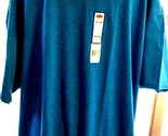 NWT Men’s Fruit of the Loom Blue 3XL TShirt New Cotton Polyester    SKU ... - £5.49 GBP