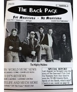 The Back Page Music Magazine April 1991 Mighty Maidens Doors Sting - $27.50