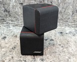 Works Bose Redline Swiveling Double Cube Speakers Acoustimass Red Line (R2) - $18.99