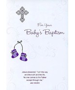 For Your Baby&#39;s Baptism - Baptism Greeting Card - 4731 - $51.41 MXN
