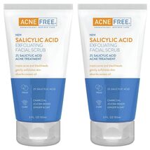 AcneFree Blackhead Removing Exfoliating Face Scrub 5 Ounce - Pack of 2 - $12.38