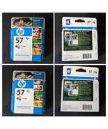 HP 57 Tri-Color Ink Cartridge Original Genuine OEM ( 2 Packs) Warranty E... - $30.06 CAD