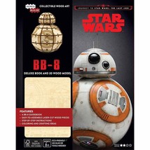 Incredibuilds Star Wars BB-8 3D Wood Puzzle &amp; Model Figure Kit - $11.29