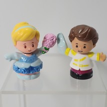 Fisher-Price Little People Disney Princess Cinderella &amp; Prince Charming ... - £8.27 GBP