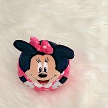 Ty Beanie Ballz Plush Minnie Mouse Stuffed Doll Toy Pink 5 in tall - $4.95