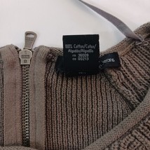 Calvin Klein Jeans WF31N34O Women's Gray Cotton Pullover Thermal Top Shirt Sz M image 5