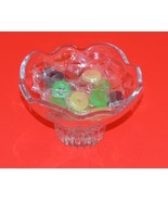 Crystal/Dining/Home/Kitchen-Mikasa Christmas Night Footed Crystal Candy ... - $23.76