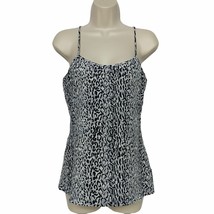 Apt 9 Essential Tank Top Size Medium Leopard Print Gray Shelf Bra Scoop ... - $18.80 CAD