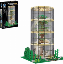 Forest Villa Block Building Set DIY 1.5ft Tall Creative Hobby - £136.37 GBP