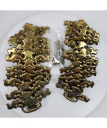 Vintage Metal Drawer Pull Salvage Parts Gold - $73.87