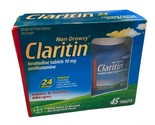 Claritin 24 Hour Allergy, Antihistamine 45 Tablets, 10 mg Exp 11/2024 Di... - £10.24 GBP