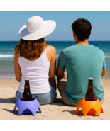 3 Pack Beach Cup Holders Sand Drink Coasters Outdoor Pool Camping Picnic... - €8,47 EUR
