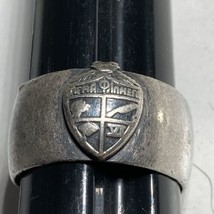 Vintage Early Sigma Phi Omega Greek Sterling Silver Ring Size 5.5-6 - £51.24 GBP