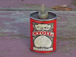 Vintage Nyoil 4 Ounce Empty Can - €29,47 EUR
