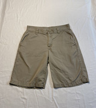The North Face Flat Front Chino Shorts Khaki Mens 34 Long - $15.48