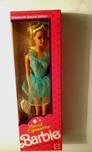 Mattel Barbie Doll Woolworth Stores Special Expressions 1991 Blue Dress NRFB - £22.59 GBP