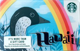 Starbucks 2019 Hawaiian Goose Collectible Gift Card New No Value - £4.00 GBP