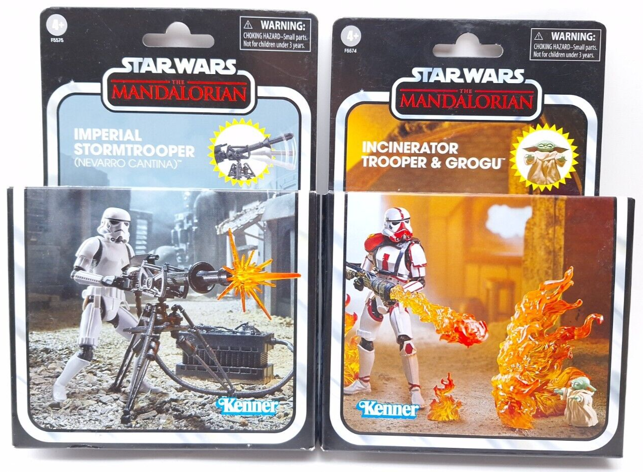 Primary image for Star Wars Vintage Collection Imperial Stormtooper + Incinerator 3.75" Lot 2