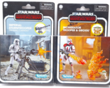 Star Wars Vintage Collection Imperial Stormtooper + Incinerator 3.75&quot; Lot 2 - $27.93