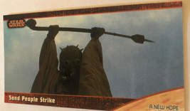 Star Wars Widevision Trading Card 1997 #8 Sand People Strike - $2.48