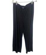 Chicos Pants Size 1 Medium Pull On Traveler Slinky Knit Stretch Loose Wi... - $68.00 CAD