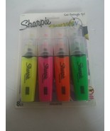 Sharpie Clear 8 Ct. Highlighter(Yellow, Pink, Green, Orange)NEW-SHIP N 2... - £9.29 GBP