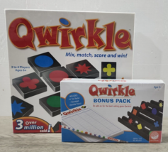 QWIRKLE By MindWare Wood Tile Game w/ Qwirkle Bonus Pack **NEW** - $29.02
