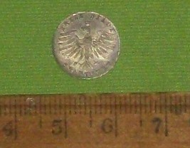 1839 1840 German Kreuzer Frankfurt Am Main Germany Silber Silver Coin KM#317 Old - £73.14 GBP