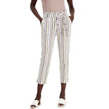NWT Womens Willow Drive Belted Ruffled Paperbag Waist Cropped Pants - £20.89 GBP
