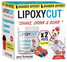 Eric Favre Lipoxycut Pack of 2 x 120g + Free Shaker - £89.52 GBP