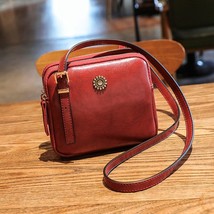 2022 Vintage Style Shoulder Bag Simple Square Crossbody Bags For Women Compartme - £27.93 GBP