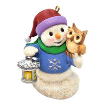 Hallmark Keepsake Ornament Snow Buddies Snowman #8 Series Owl 8th 2005 - $12.67