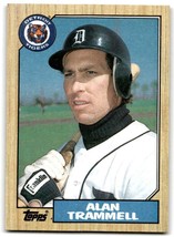 1987 Topps #687 Alan Trammell NM-MT Tigers - £1.34 GBP