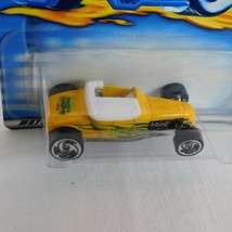 2000 Hot Wheels #006 Hot Rod Magazine Series Track T Yellow Die Cast Toy... - £2.35 GBP