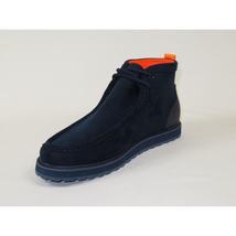 Men's TAYNO Wallabee Style Chukka Boots Soft Micro Suede MOJAVE S Navy image 12