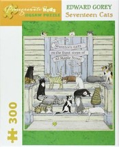 Edward Gorey - Seventeen Cats: 300 Piece Puzzle (Pomegranate Artpiece Puzzle) - £19.68 GBP