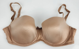 Victoria's Secret 34DD Tan Adjustable Underwire Padding Balconet Leopard... - $14.84
