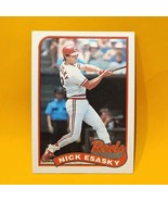 1989 Topps #554 Nick Esasky Cincinnati Reds Baseball Card - $1.19