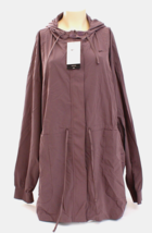 Nike Dri Fit Violet Ore Bliss Luxe Anorak Zip Front Hooded Jacket Women&#39;... - $149.48