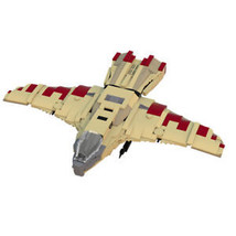 US Toys Hawk&#39;s Fighter Model Building Bricks Toys MOC Blocks for Buck Rogers Col - £68.14 GBP