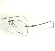 Polo Ralph Lauren Eyeglasses Frames POLO 433 N2U Silver Round Half Rim 53-15-130 - £51.09 GBP
