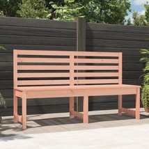 Garden Bench 157.5 cm Solid Wood Douglas - £69.22 GBP