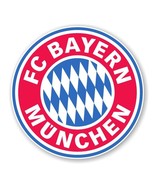 FC Bayern Munchen Round Decal Die cut - £3.10 GBP+