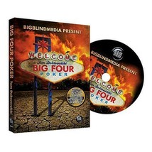 Big Four Poker (DVD and Gimmick) by Tom Dobrowolski and Big Blind Media - $26.68