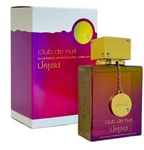 Armaf club de nuit UNTOLD 105ml/3.6oz Eau de Parfum Unisex Spray - New Free ship - $58.89