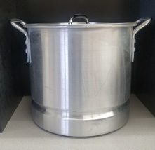 Stainless Steel 22 Qt. Canning Stock Pot With Canning Rack and Flat Lid - £39.83 GBP