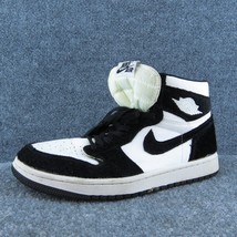 Nike Air Jordan 1 Retro High OG Twist Men Sneaker Shoes Black Synthetic Size 8 M - £76.41 GBP