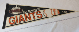 San Francisco Giants Vintage Major League Baseball MLB Souvenir Pennant ... - £28.55 GBP