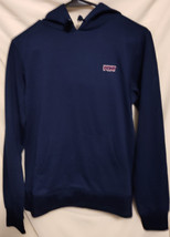 Women&#39;s Navy Blue Retro PONY BRAND Sweatshirt Hoodie Small - £11.37 GBP