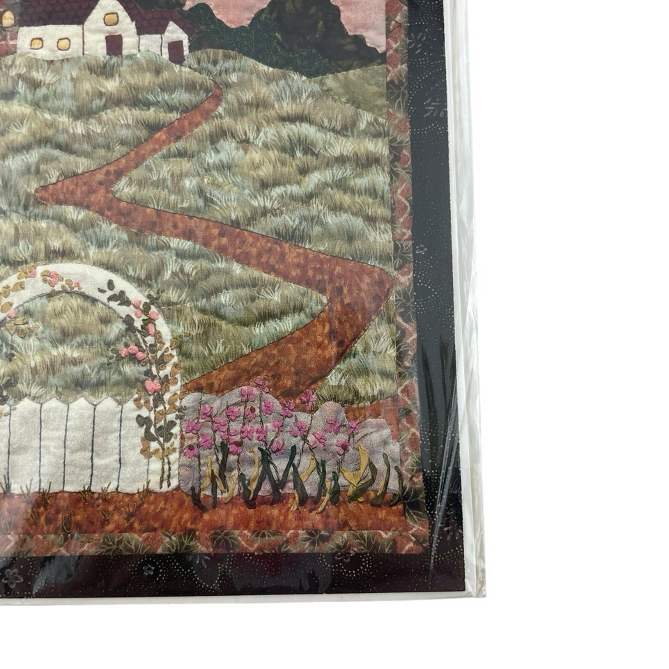 Piecemakers Quilt PATTERN Lighthouse Wall Hanging + NOTECARD Light Set on a Hill Item image 6